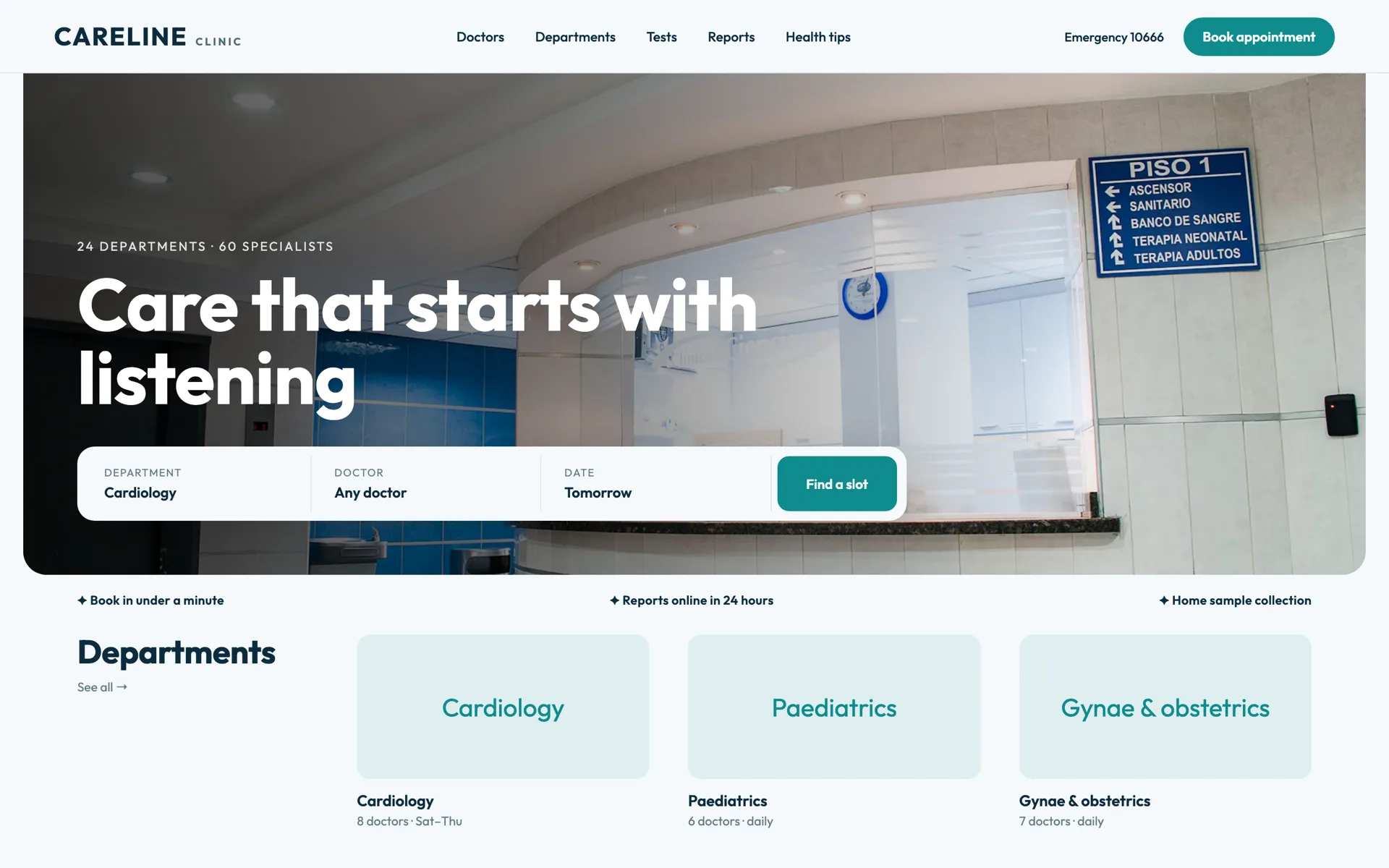 Clinic & hospital