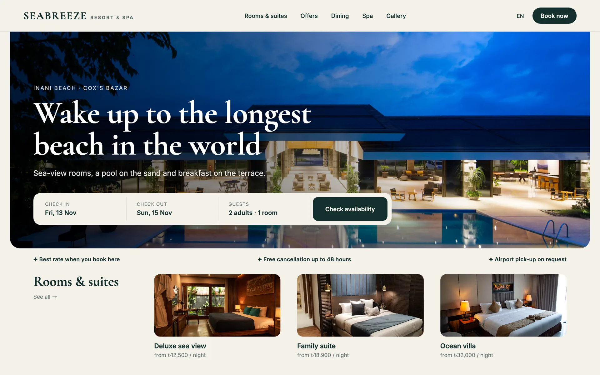 Hotel & resort