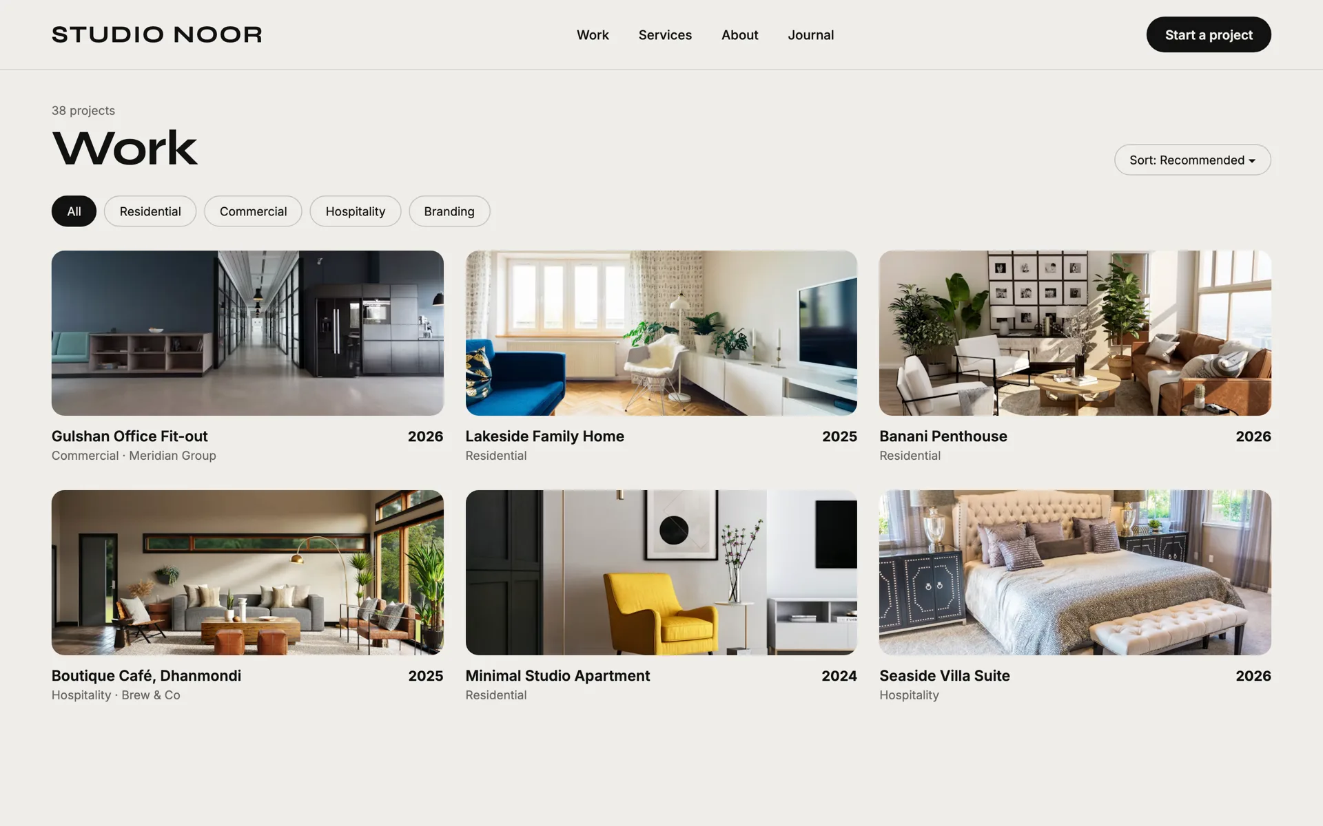 Example design — Work
